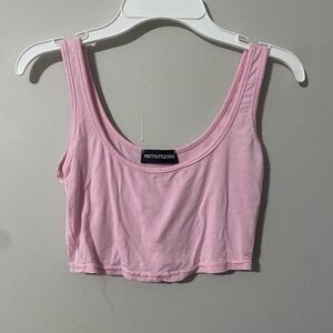 Pretty Little Thing Pink Crop Top